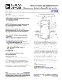 ADP1031ACPZ-3-R7數據表 封面