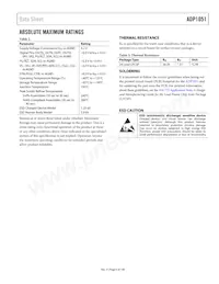 ADP1051ACPZ-RL Datasheet Pagina 9