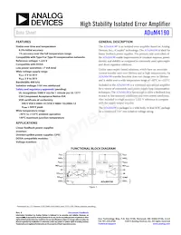 ADUM4190SRIZ-RL Datasheet Copertura