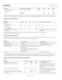 ADUM4190SRIZ-RL Datasheet Pagina 4