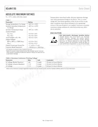 ADUM4190SRIZ-RL Datasheet Pagina 6