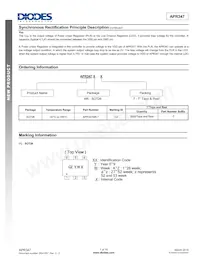 APR347W6-7 Datasheet Page 7