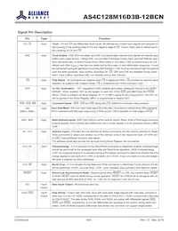 AS4C128M16D3B-12BCNTR Datenblatt Seite 4