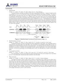 AS4C16M16SA-7BCNTR Datenblatt Seite 8