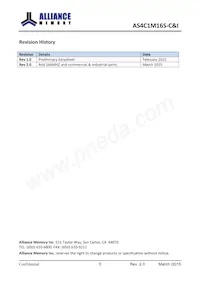 AS4C1M16S-6TINTR數據表 封面