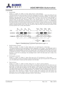 AS4C4M16SA-6BANTR Datasheet Pagina 8