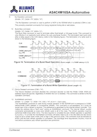 AS4C4M16SA-6BANTR Datenblatt Seite 16