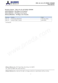 AS4C512M16D3L-12BINTR Datasheet Copertura