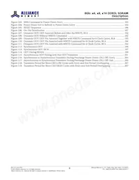 AS4C512M16D3L-12BINTR Datasheet Pagina 9