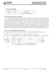AS4C64M16D1A-6TINTR Datenblatt Seite 9