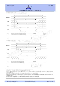 AS6C1008-55BIN Datenblatt Seite 6