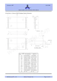 AS6C1008-55BIN Datenblatt Seite 11