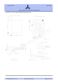 AS6C1008-55BIN數據表 頁面 12