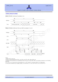 AS6C1616-55TINTR Datasheet Page 5