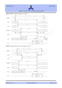 AS6C1616-55TINTR Datasheet Page 6