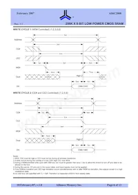 AS6C2008-55TIN Datasheet Pagina 6