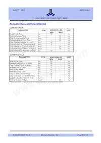 AS6C2008A-55STIN Datasheet Page 5