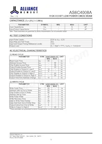 AS6C4008A-55BIN Datasheet Page 6