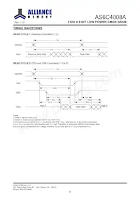 AS6C4008A-55BIN Datasheet Page 7