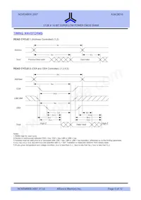 AS6C8016-55ZINTR Datasheet Pagina 5