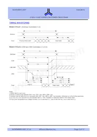 AS6C8016-55ZINTR數據表 頁面 5