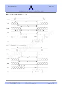 AS6C8016-55ZINTR Datasheet Pagina 6