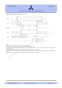 AS6C8016-55ZINTR數據表 頁面 7