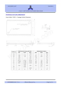 AS6C8016-55ZINTR數據表 頁面 9