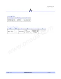 AS7C1024C-12JINTR Datasheet Pagina 8