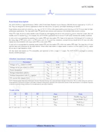 AS7C1025B-15JIN Datasheet Pagina 2