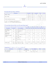 AS7C1025B-15JIN Datasheet Page 3