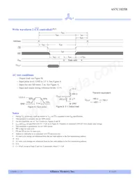 AS7C1025B-15JIN Datasheet Pagina 6