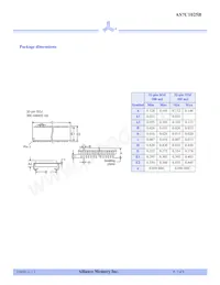 AS7C1025B-15JIN Datasheet Pagina 7