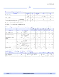 AS7C1026B-20JCN Datasheet Pagina 3