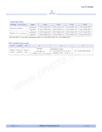 AS7C1026B-20JCN Datasheet Pagina 9