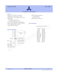 AS7C1026C-15JIN Datasheet Copertura