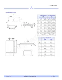 AS7C31024B-20TJCN Datenblatt Seite 7