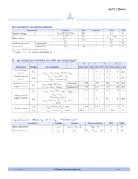 AS7C32096A-20TIN Datasheet Pagina 3