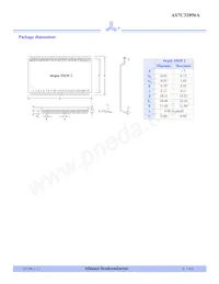 AS7C32096A-20TIN數據表 頁面 7