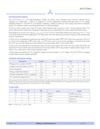 AS7C3256A-20TIN Datenblatt Seite 2