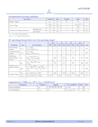 AS7C3513B-15JCN Datasheet Pagina 3