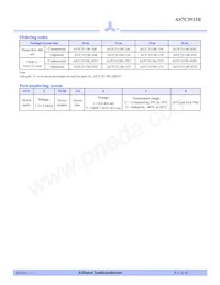 AS7C3513B-15JCN Datasheet Pagina 9