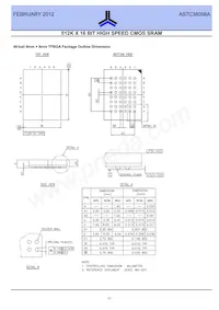 AS7C38098A-10BINTR Datasheet Pagina 11