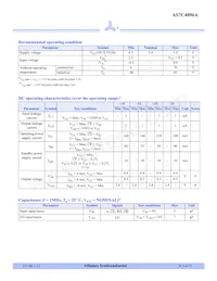 AS7C4096A-20TIN Datasheet Page 3