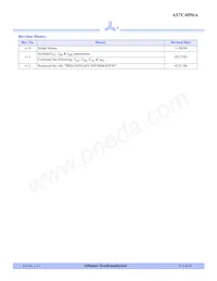 AS7C4096A-20TIN Datenblatt Seite 9