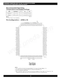 AS8C803625A-QC75N Datasheet Pagina 5