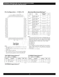 AS8C803625A-QC75N Datasheet Pagina 6