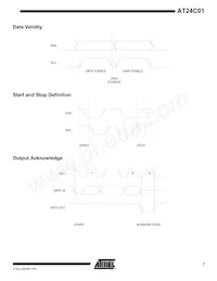 AT24C01-10TI-2.7 Datasheet Pagina 7