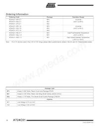 AT24C01-10TI-2.7 Datasheet Pagina 10