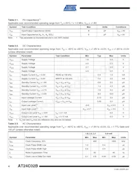 AT24C02BY6-YH-T Datasheet Page 4